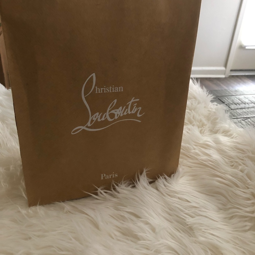 Christian Louboutin So Kate 120 Black Suede